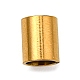 304ステンレス鋼コードエンド  エンドキャップ  コラム  ゴールドカラー  6x5mm  内径：4mm STAS-L270-01D-G-2