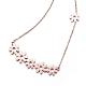 304 Stainless Steel Necklaces NJEW-F158-31RG-1