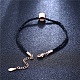 Eco-Friendly Electroplate Brass Cord Bracelets BJEW-AA00081-05B-3