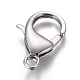 304 Stainless Steel Lobster Claw Clasps STAS-AB27-1