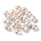 Natur kultivierten Süßwasser Perlen PEAR-E020-04-1