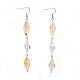 Acrylic Beads Dangle Earrings EJEW-JE02815-03-1