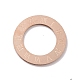 Ионное покрытие (ip) 304 соединительное кольцо из нержавеющей стали STAS-P306-02B-RG-2
