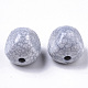 Crackle undurchsichtigen Acryl Perlen CACR-N003-15-2