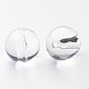 14 mm claires perles rondes acrylique X-PL525Y-12-2