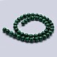 Natural Malachite Beads Strands G-F571-27AA1-8mm-2