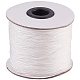 PandaHall 1.5mm/ 100 Yards White Nylon Braided Lift Shade Cord for Blind Shade Mini Blind Cord Replacement String for Windows NWIR-PH0001-04B-1