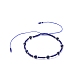 Bracelets de perles tressées réglables BJEW-JB04902-02-1