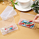 Transparent Plastic Bead Containers CON-WH0074-59-5