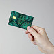 Etiquetas engomadas impermeables de la tarjeta del plástico del pvc DIY-WH0432-079-5