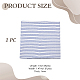 Streifen-Polyestergewebe&nbsp;DIY-WH0816-131B-2