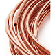 Benecreat ジュエリー製作用丸銅線  砂茶色  9ゲージ（3mm）  5 M /袋 CWIR-BC0001-36-3
