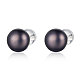 999 Sterling Silver Stud Earrings STER-S005-18E-03-1