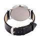 Fashionable Women's Alloy PU Leather Quartz Wristwatches WACH-L025-01E-4
