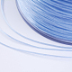 日本の平らな弾性結晶ストリング  弾性ビーズ糸  ストレッチブレスレット作り用  ライトスカイブルー  0.8mm  300ヤード/ロール  900フィート/ロール EW-G006-03-2
