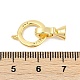 Латунь раз по сравнению с застежками KK-M311-04G-3