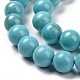Arricraft natürliche türkisfarbene Perlenstränge G-AR0001-23-4