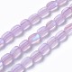 Chapelets de perles en pierre de lune synthétique GLAA-F090A-F03-1