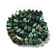 Brins de perles turquoises africaines naturelles (jaspe) G-D091-A18-3