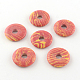 Gefärbte Donut / Pi-Disc gemischte Steinanhänger G-R338-M-2