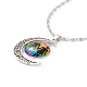 Regenbogen-Pride-Halskette NJEW-F291-01H-1