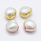 Perlas naturales abalorios de agua dulce cultivadas PEAR-F006-58-1