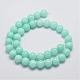 Natürliche und gefärbte Perle Malaysia Jade Stränge G-A146-8mm-B-2