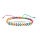 4Pcs 4 Styles Adjustable Nylon Thread Braided Bead Bracelets BJEW-SZ0001-022RG-8