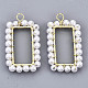 ABS Plastic Imitation Pearl Pendants KK-N233-070-NF-2