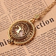 Magnifying Glass Magnetic Locket Pendant Necklaces for Women TOOL-PW0002-05B-1