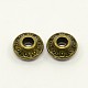 Mixed Antique Tibetan Style Alloy Bicone Spacer Beads TIBE-X0007-FF-2