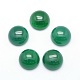 Natural Green Onyx Agate Cabochons G-P393-R42-12mm-1