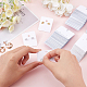 Fingerinspire 2 Bags 2 Style  Plastic Jewelry Display Cards DIY-FG0003-13-3