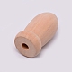 Boutons de tiroir en bois en forme de champignon WOOD-WH0103-76-2