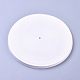 綿ツイルテープリボン  ヘリンボーンリボン  裁縫用  ホワイト  3/8インチ（10mm）  約50ヤード/ロール OCOR-TAC0005-05H-2