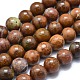 Perles de jaspe picasso naturelles G-M353-A29-6mm-1