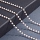 Chaîne perlée imitation perle en plastique JX303A-3