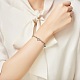 Bracelet en laiton plaqué platine shegrace fashion JB73A-2