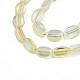 Chapelets de perles en verre électroplaqué EGLA-S188-12-B03-3