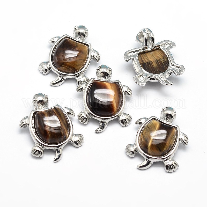 ZGDEIWGF Lot de 2 Pendentifs Tortue Créatifs en Perles, Adaptés aux Bracelets et Colliers DIY