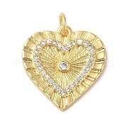 Подвески из латуни и кубического циркония KK-L216-053G