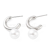 Серьги-гвоздики из латуни для женщин KK-Z038-15P