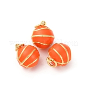 Латунь эмаль подвески KK-Q098-01G