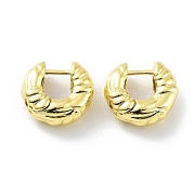 Серьги-кольца из латуни для женщин KK-Z038-09G