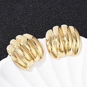 Серьги-гвоздики из нержавеющей стали 304 EJEW-G423-30A-G