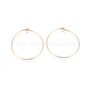 Фурнитура для сережек-колец из нержавеющей стали 304 STAS-F227-54E-G