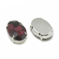 Cuce sul rhinestone&nbsp;RGLA-T091-6x8mm-18P