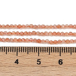Natürliche sunstone Perlen Stränge&nbsp;G-RM250101-A17