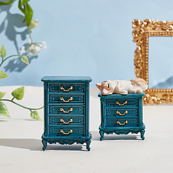 2 Stück 2 Arten Kunststoffschrank&nbsp;DIY-GO0002-36