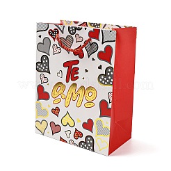 Sacchetti regalo in carta d'amore per San Valentino in 4 colore&nbsp;CARB-D014-01E